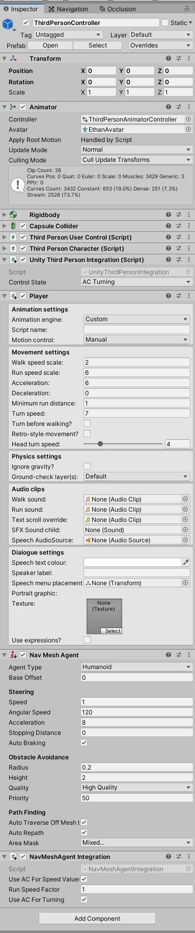 Unity3d third person controller script download